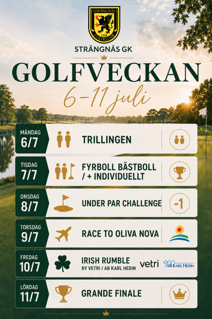 Golfveckan 3